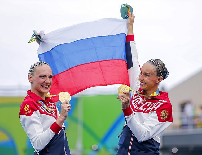 image Russian athletes propose &#8216;Katyusha&#8217; folk song to replace anthem