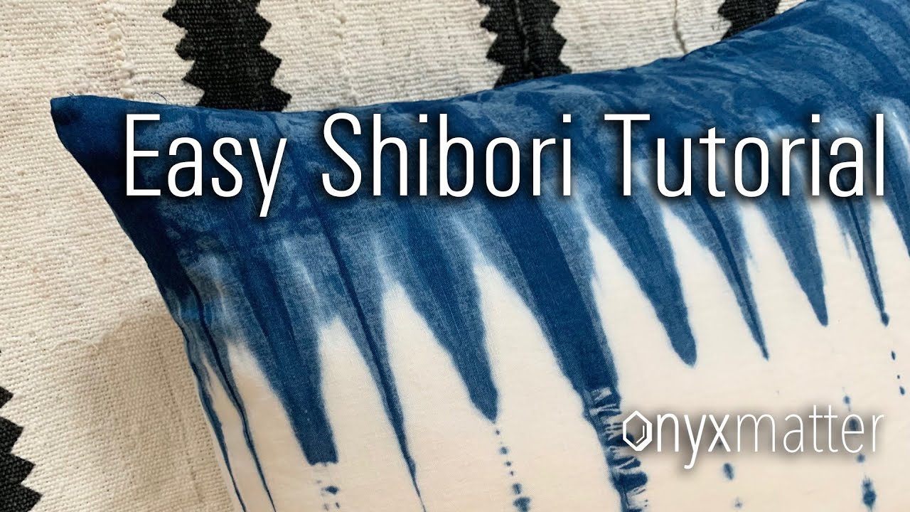 image Dye your own fabrics using the Japanese Shibori technique