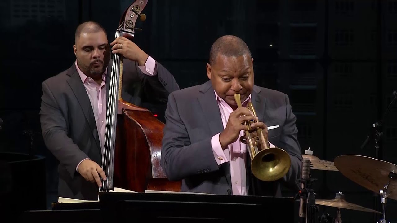 image Jazzed about democracy: Wynton Marsalis performs with the JLCO Septet