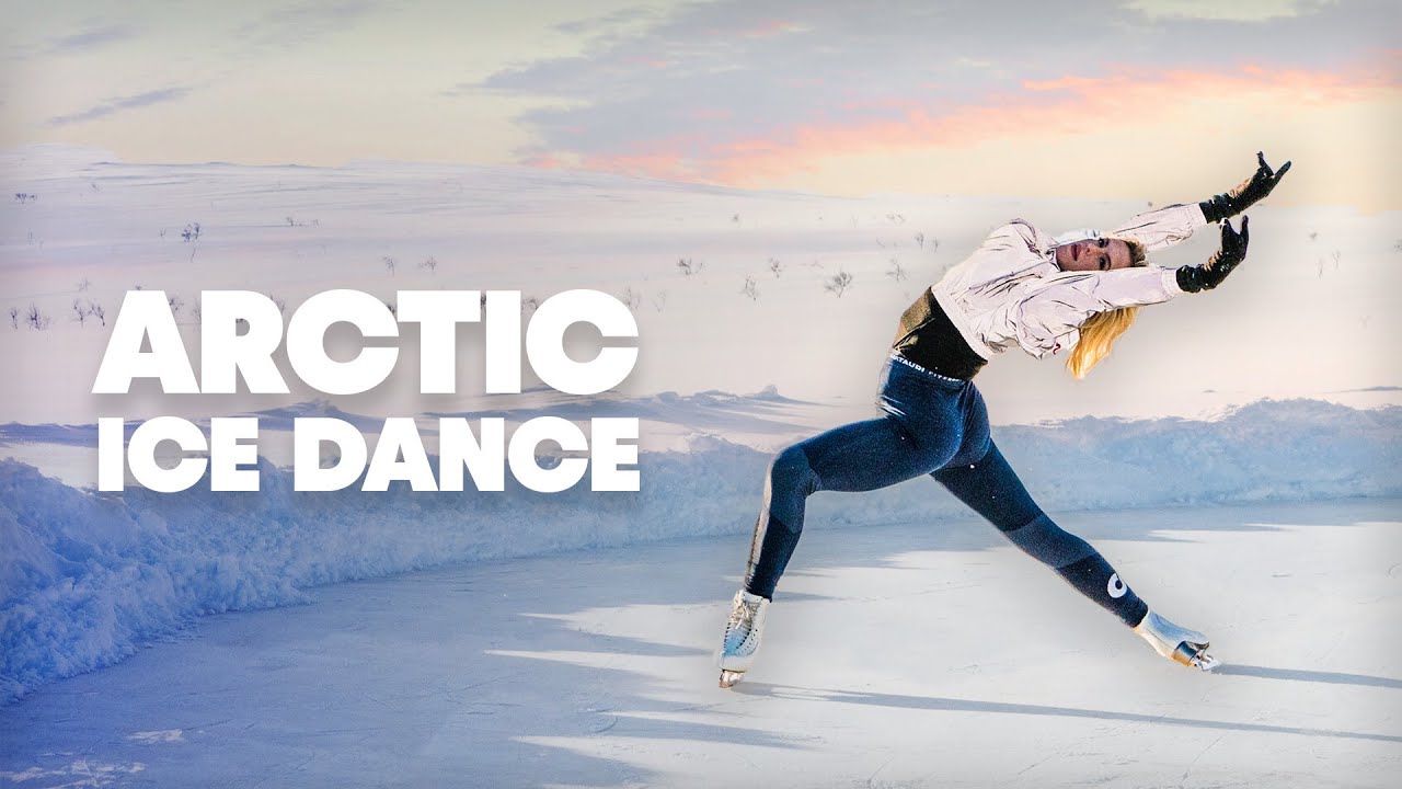 image Figure skating in the frozen Arctic Circle