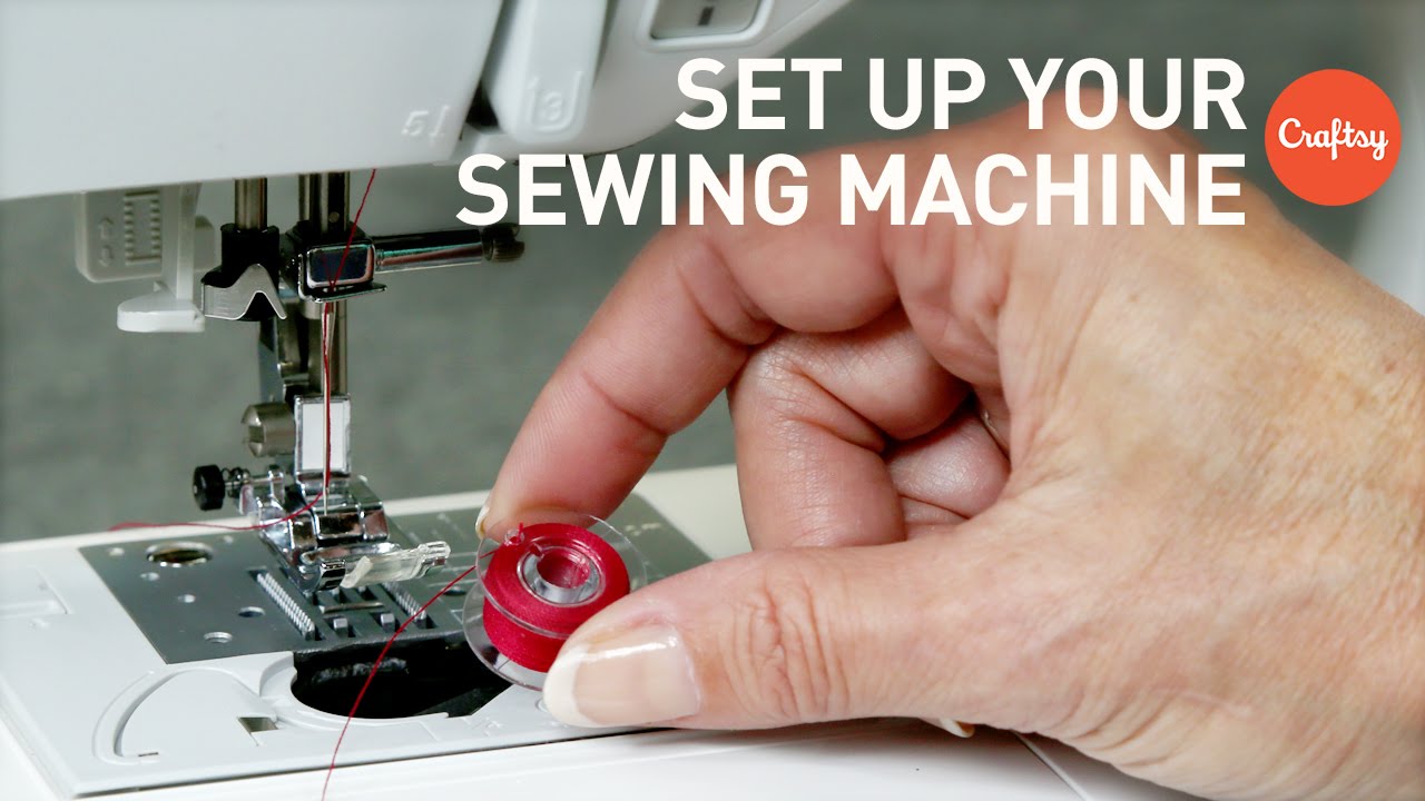 image How to set up a sewing machine for beginners
