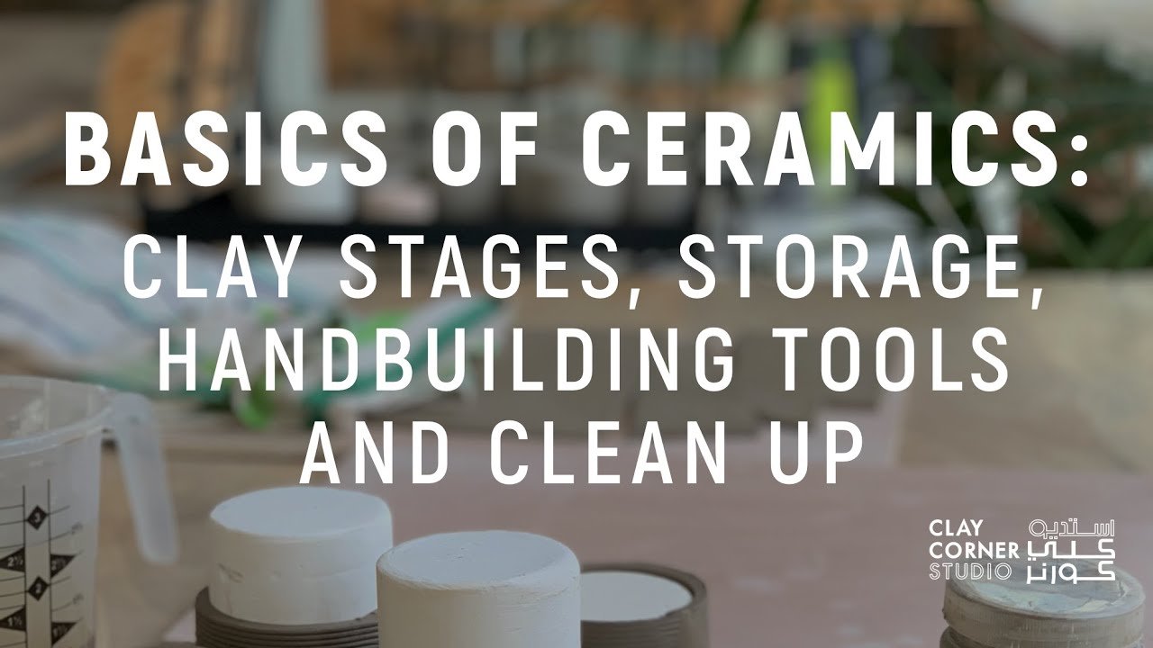 image The basics of clay work: storage, tools &#038; clean-up