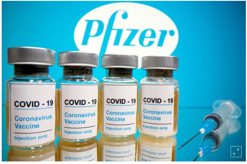 image Pfizer coronavirus vaccine supply cut hits Europe
