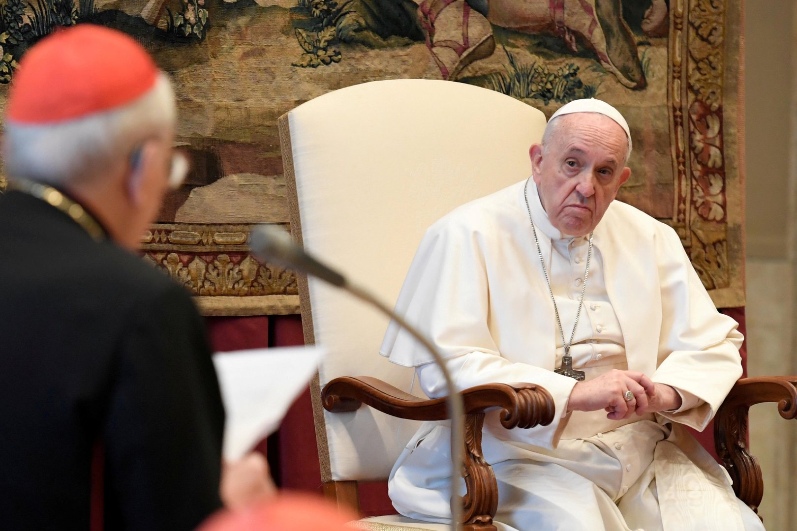 image Pope criticises people going on holiday to flee COVID lockdowns