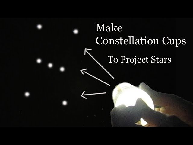 cover Astronomy project: make your own constellation cups