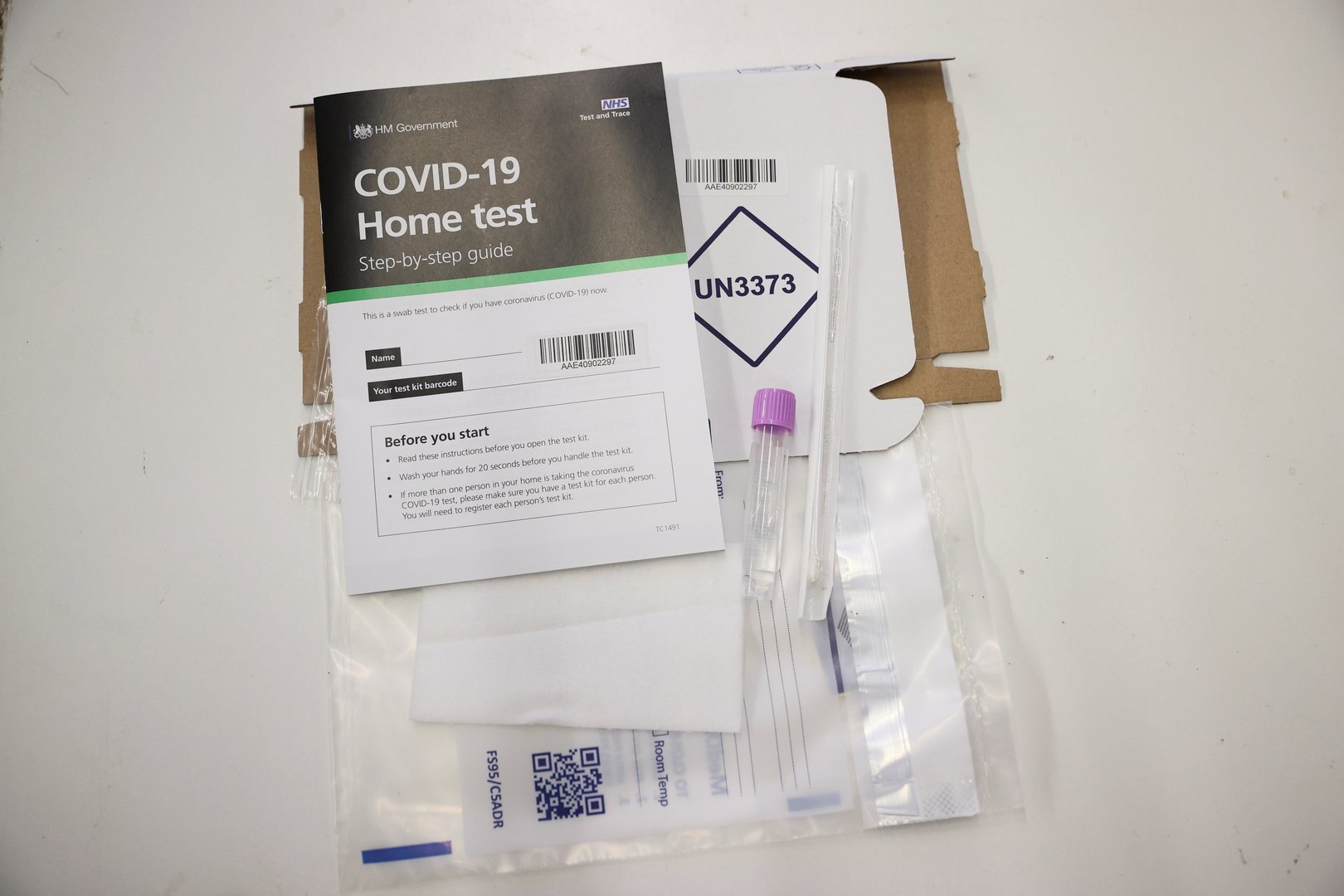 image UK begins door-to-door testing of 80,000 people as new COVID variants spread
