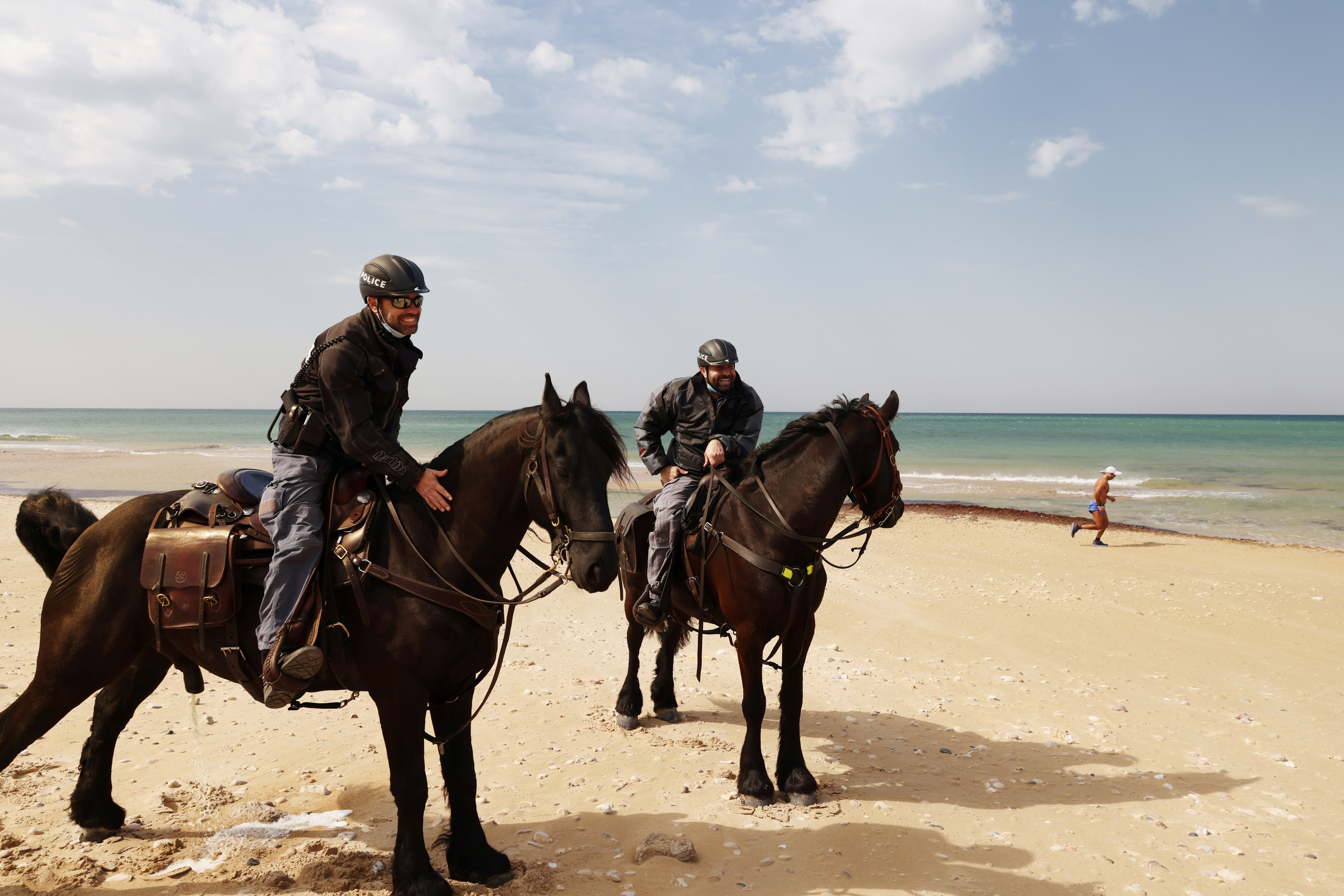 image Cyprus coast not affected by oil spill off Israel