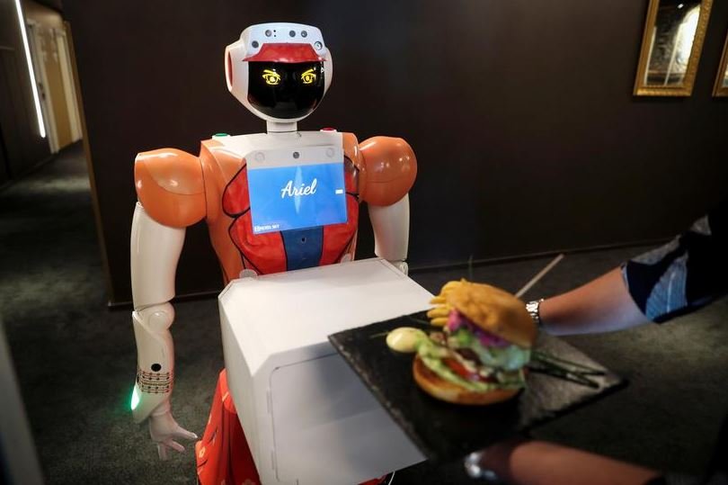 image Robots at reception: South African hotel turns to machines to beat pandemic