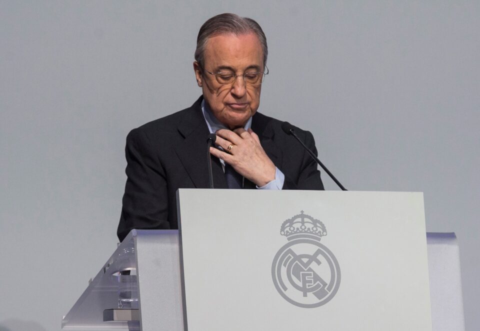 Real Madrid President Florentino Perez Tested Positive For Coronavirus Covid 19 Disease