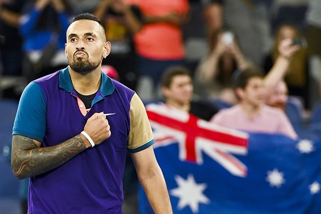 cover Kyrgios raises the roof with epic comeback in Melbourne