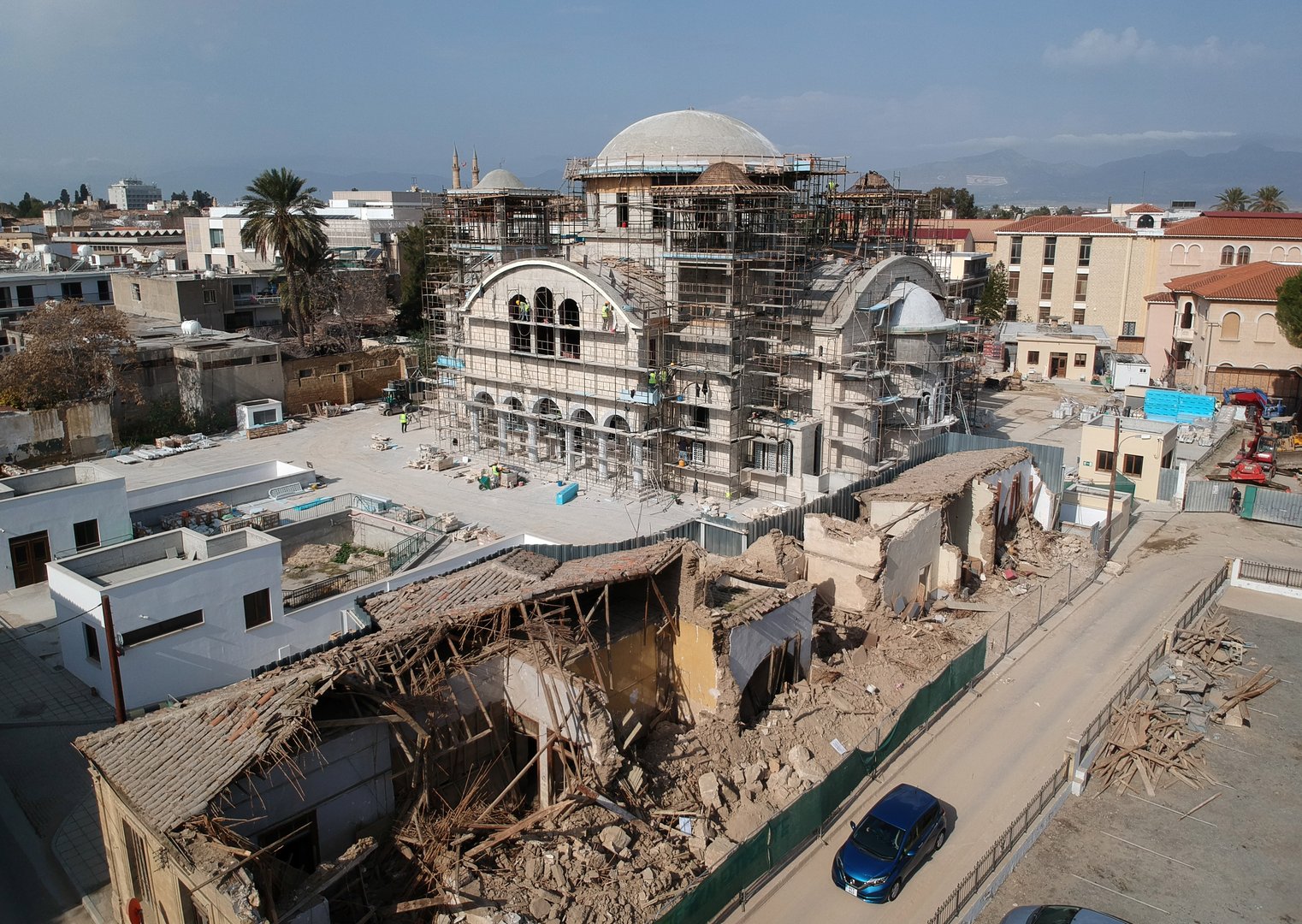 image Nicosia council orders Church to reconstruct demolished houses