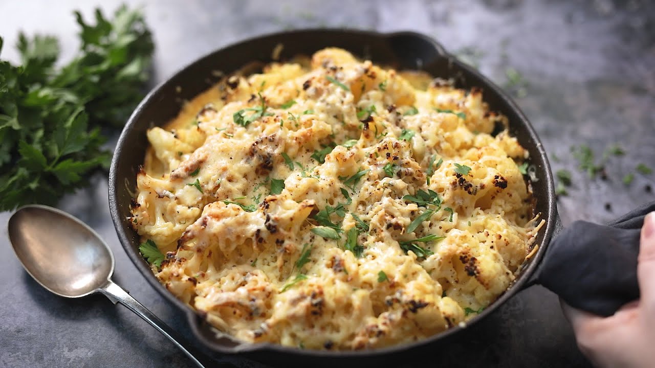 image Quick and creamy cauliflower au gratin (no roux)