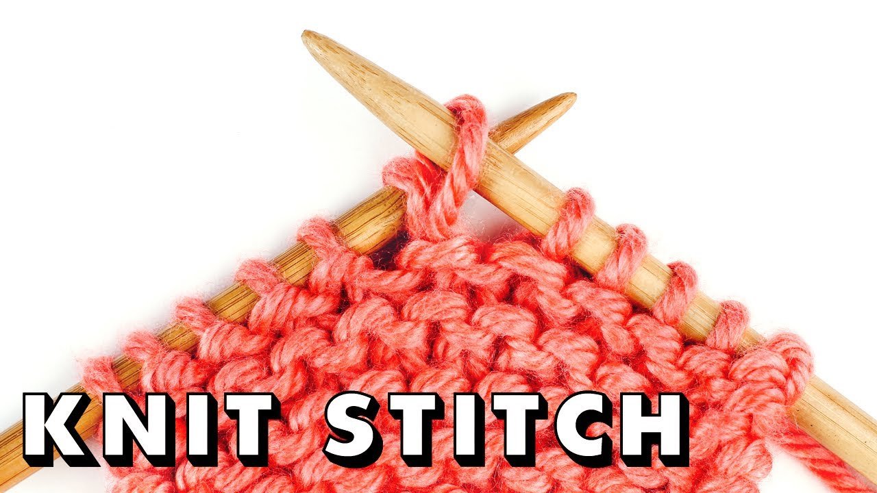 image Knitting foundations: learning the knit stitch