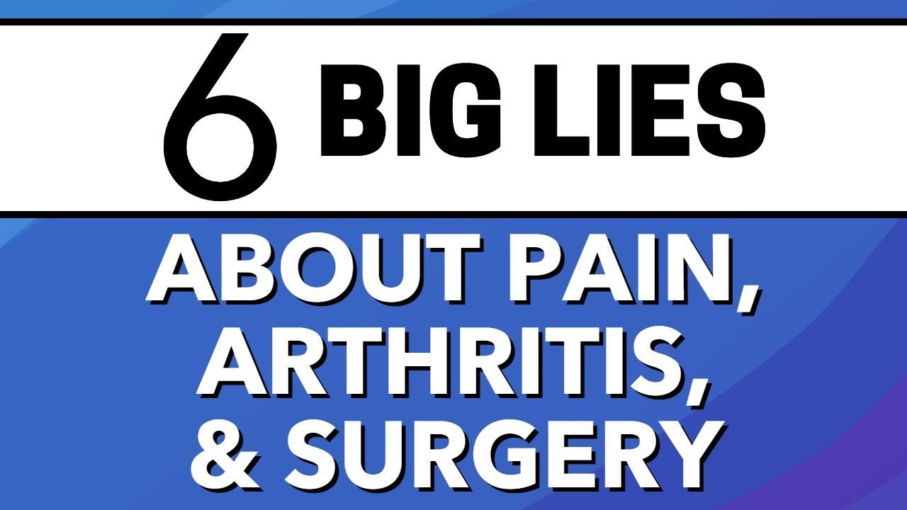 Εξάλειψη έξι μύθων για πόνο στο ισχίο, αρθρίτιδα και χειρουργική επέμβαση