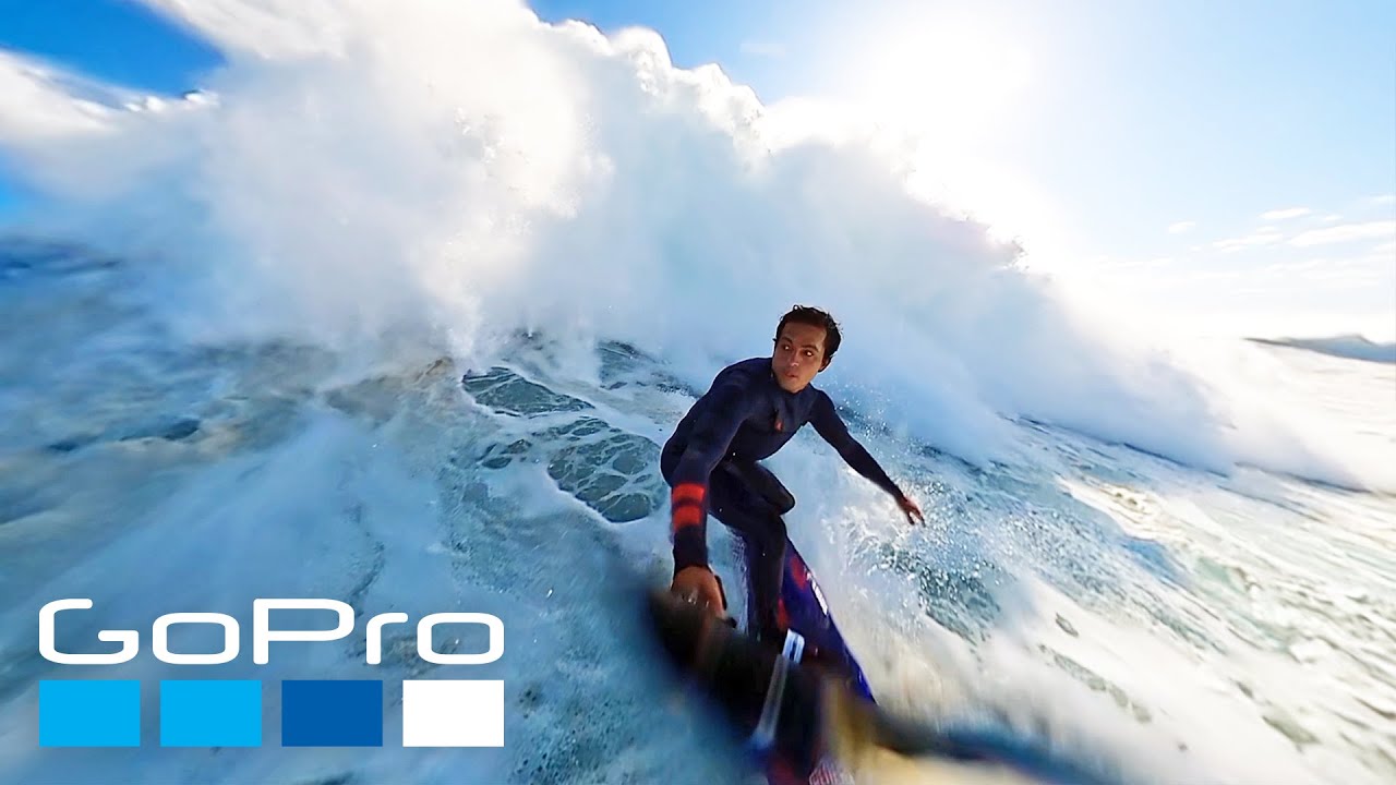 image Surviving Nazaré super waves with surfer Kai Lenny