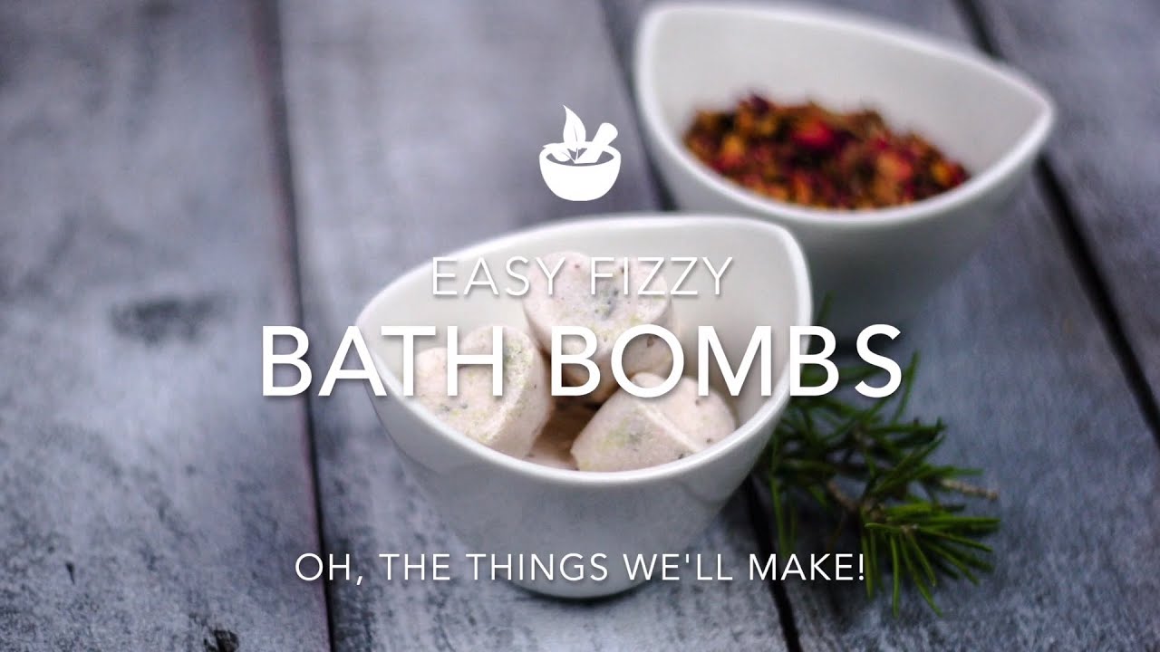 image How to make easy fizzy bath bombs