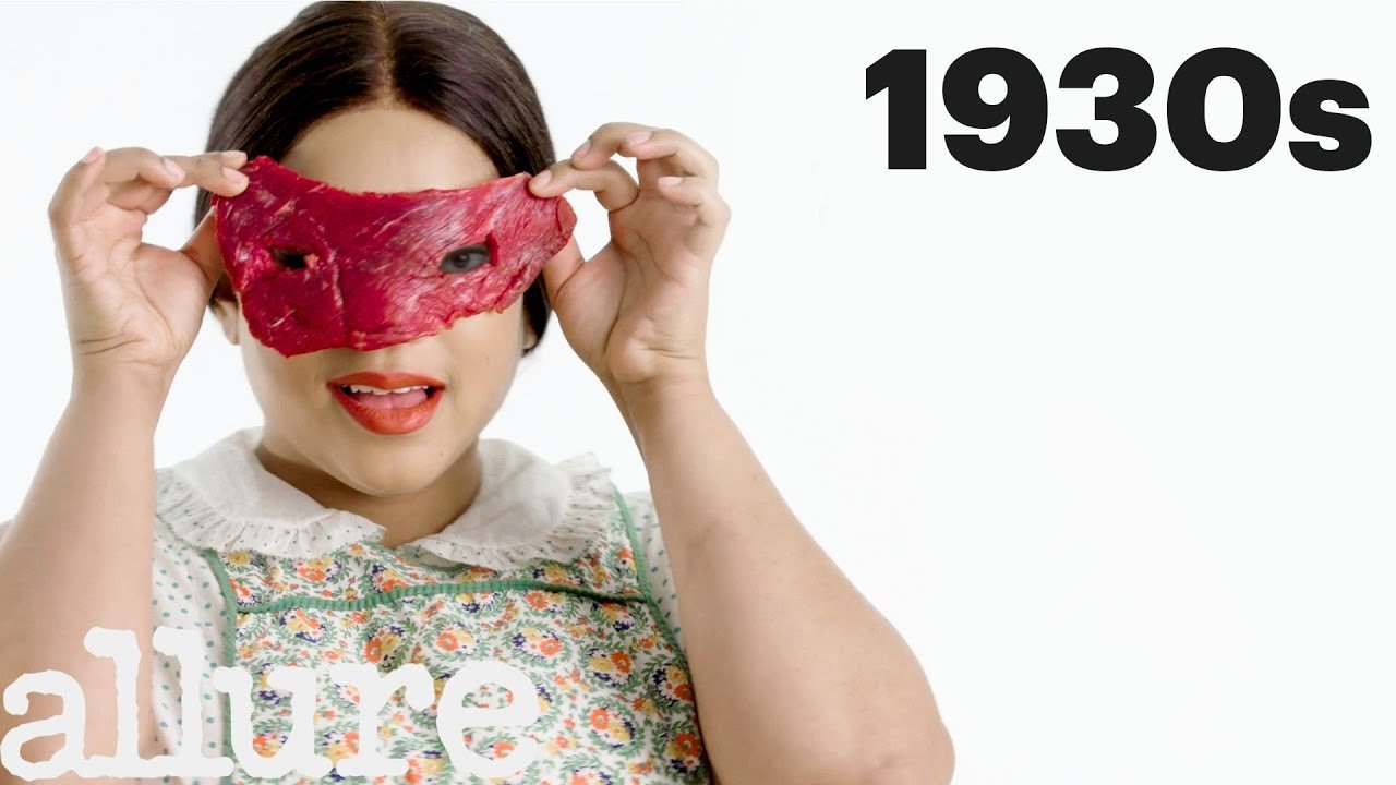image Wealthy glow: 100 years of beauty masks