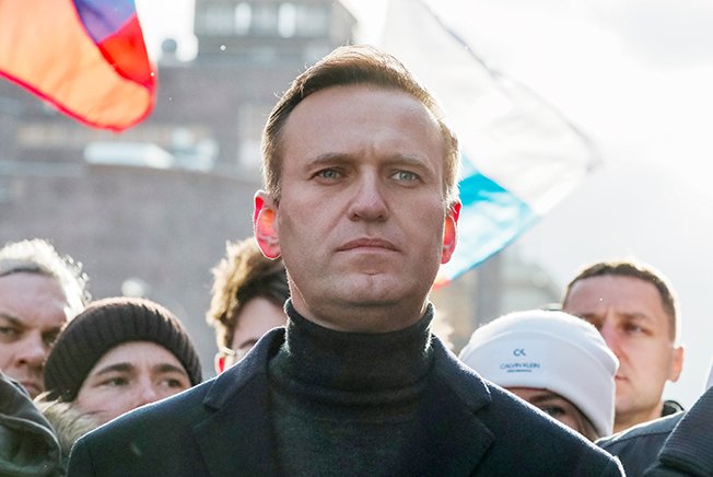 file photo: russian opposition politician alexei navalny takes part in a rally in moscow