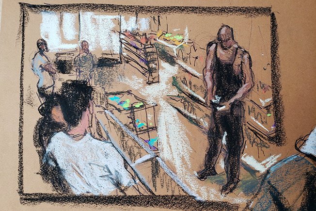 cover &#8216;He was high&#8217;: cashier who chatted with Floyd testifies at trial