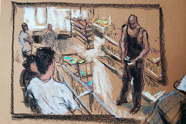 image &#8216;He was high&#8217;: cashier who chatted with Floyd testifies at trial