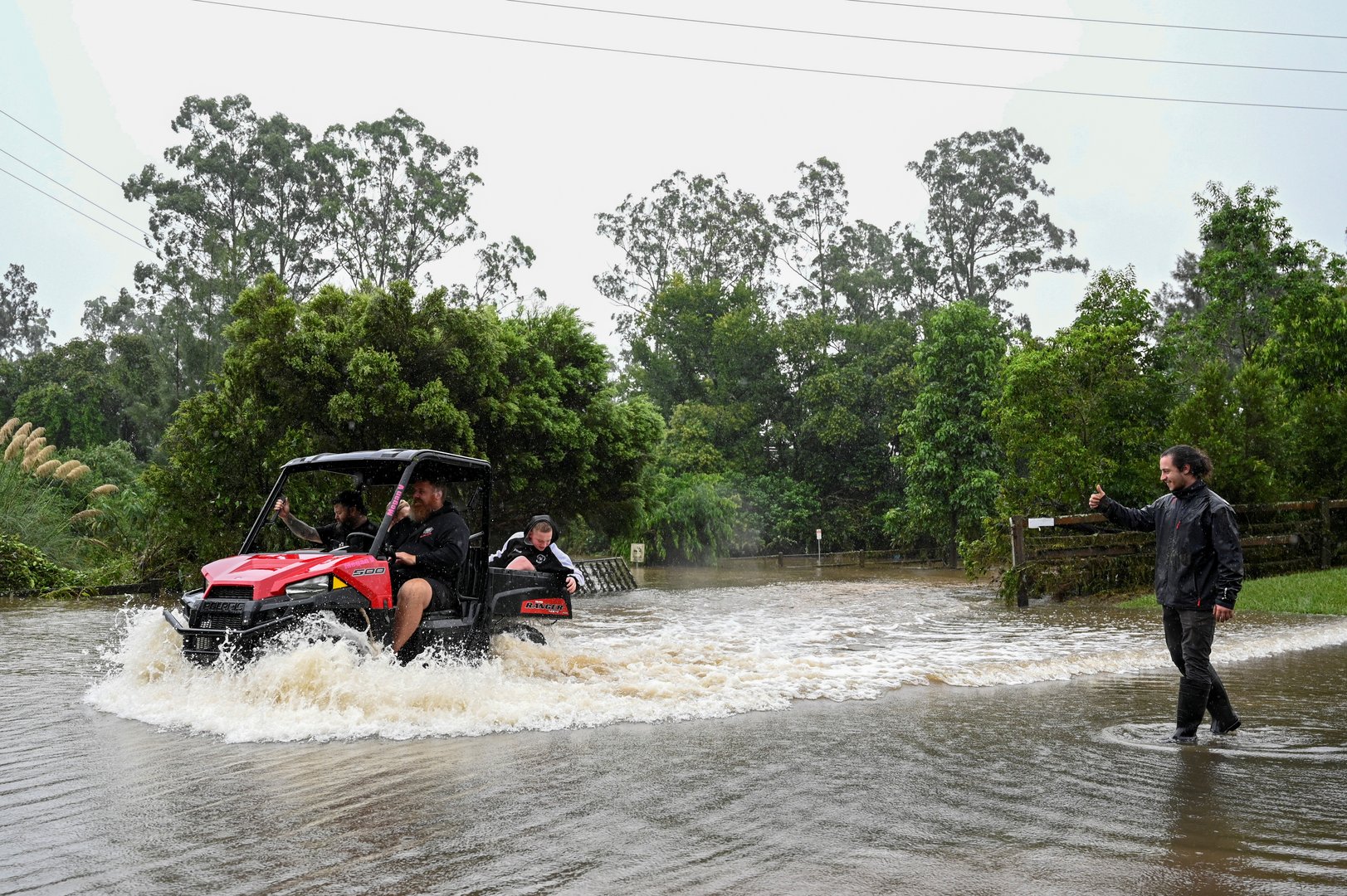 a severe flood event affecting the state of new south wales is seen in sydney