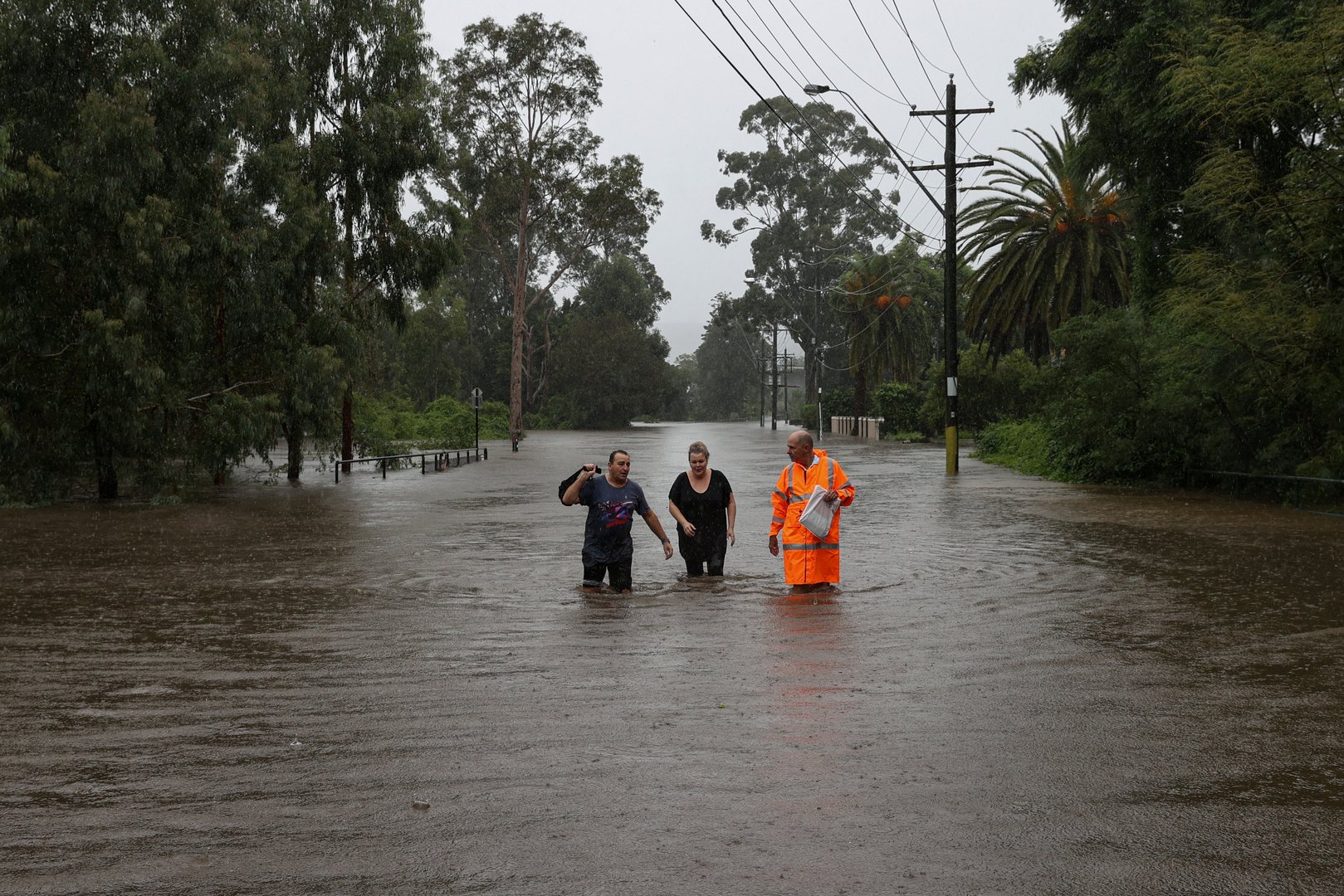 a severe rain event affecting the state of new south wales is seen in sydney