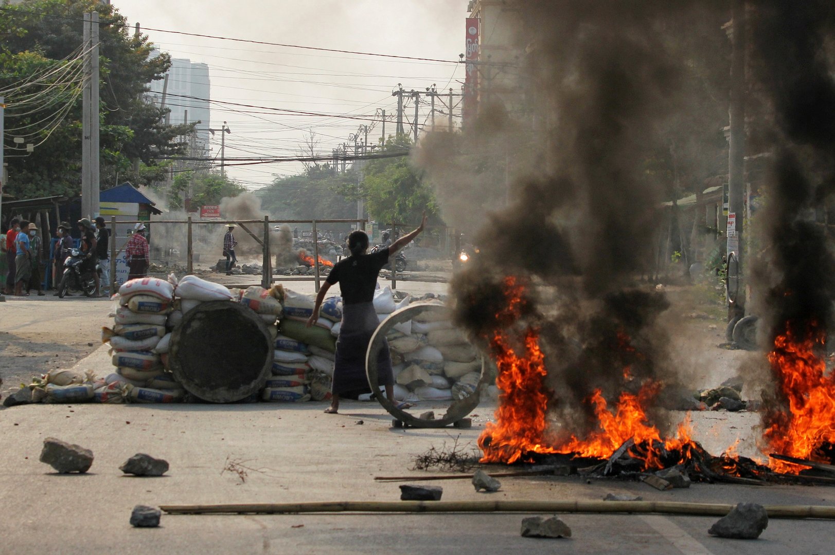 image EU and US sanctions step up pressure on Myanmar military over coup