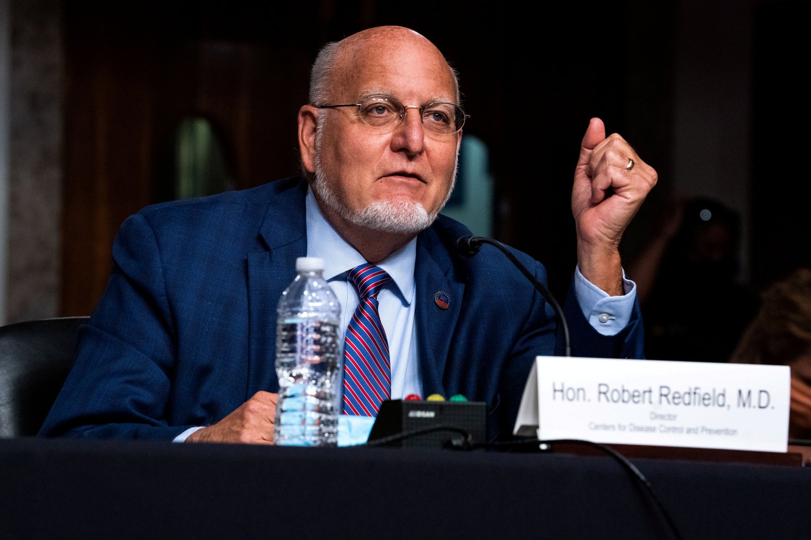 image Coronavirus: Former CDC chief Redfield says he thinks virus originated in a Chinese lab