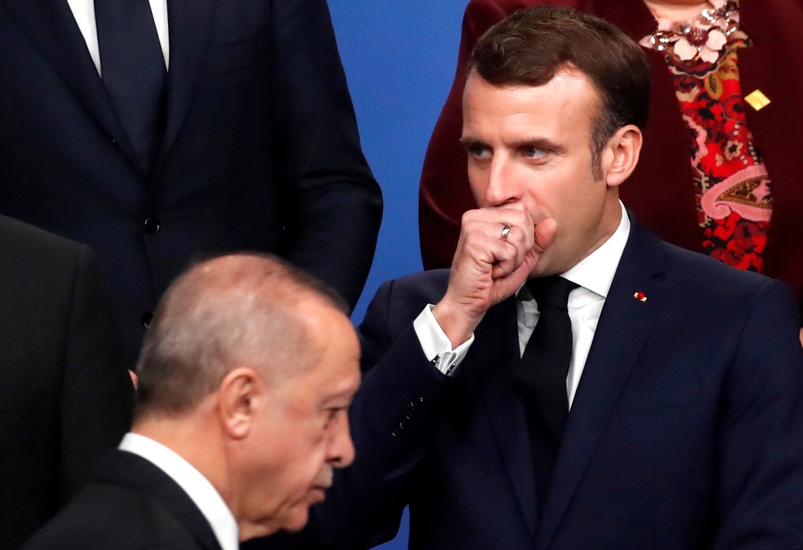 image After highly public spat last year, Erdogan makes overtures to Macron