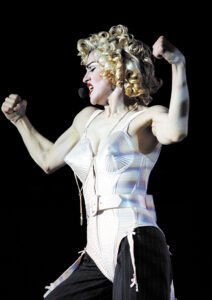 fashion3 madonna performing at wembley in 1990