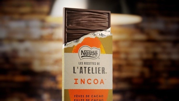 image Nestle launches natural no-sugar bar; cocoa fruit pulp is the industry trend