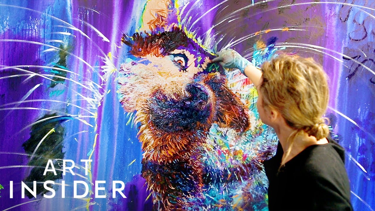 image Worlds at her finger-tips: the hand-painted work of Iris Scott