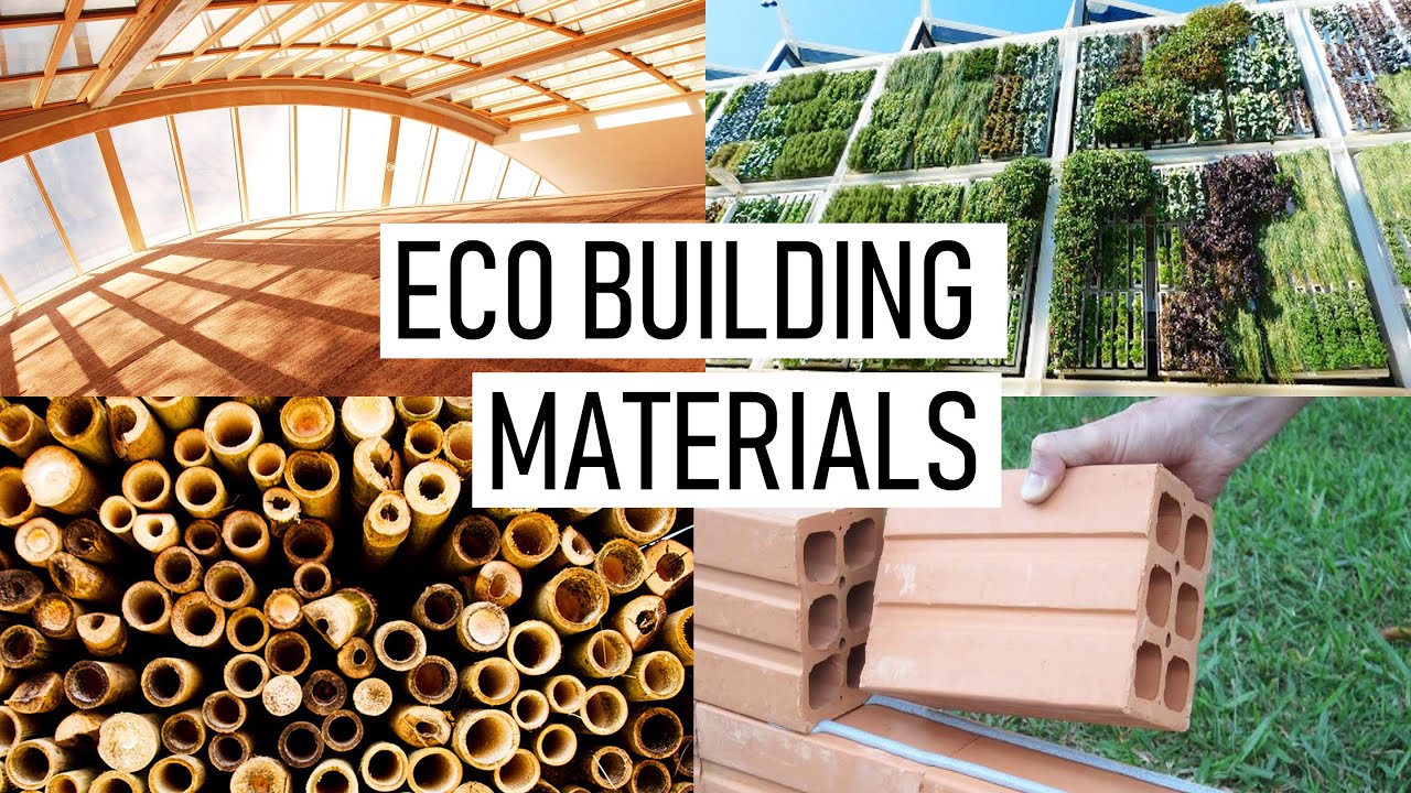 cover 10 eco-friendly construction materials for new homes