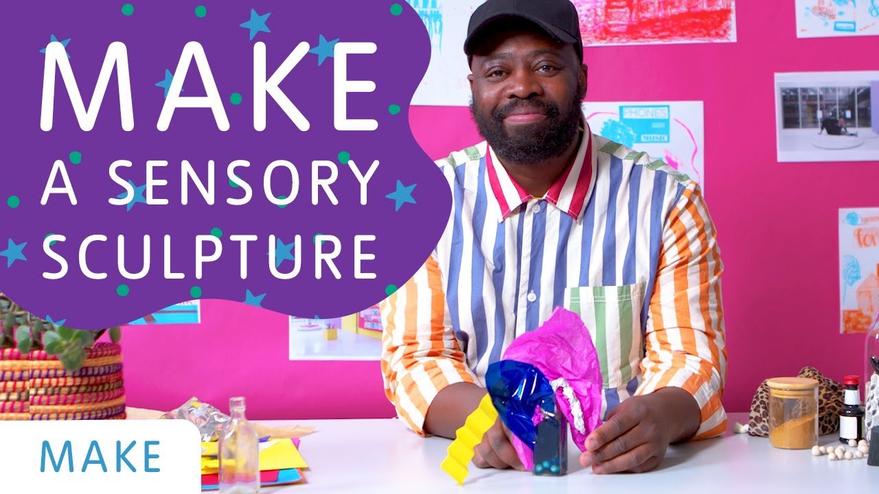 image How to make a colourful &#8216;Sensory Sculpture&#8217;
