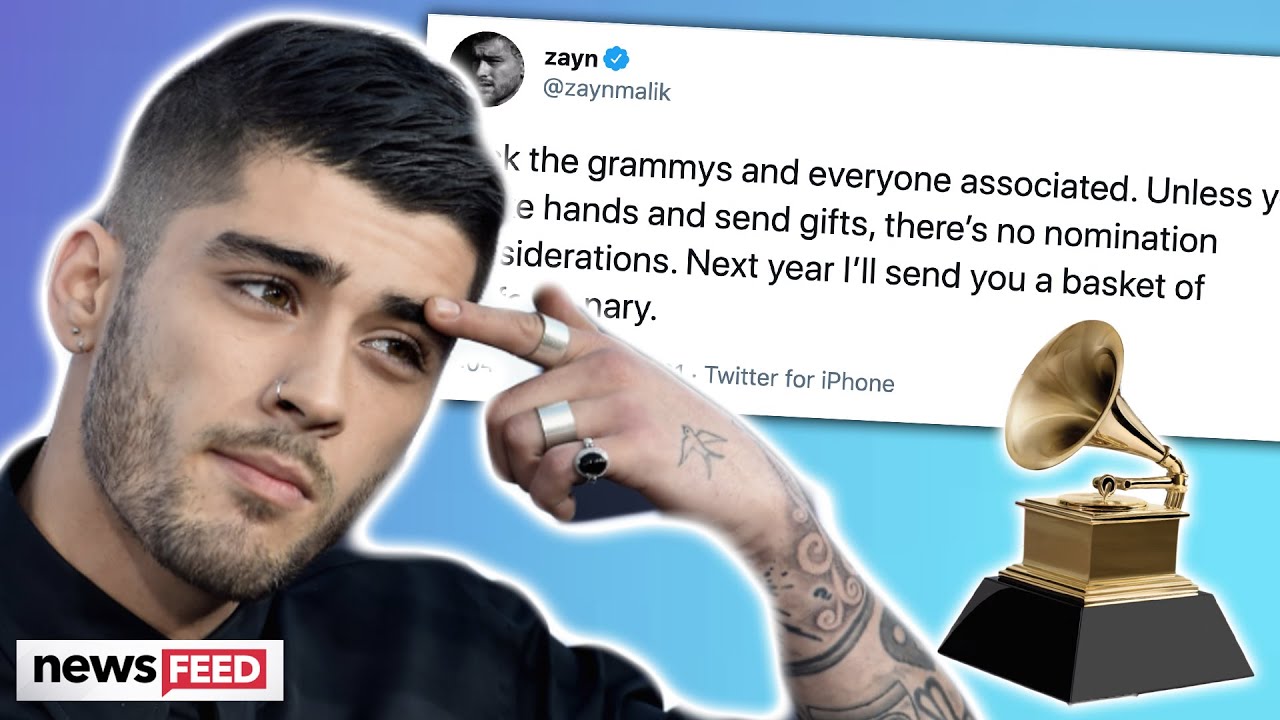 image Zayn Malik blasts Grammy Awards after multiple snubs