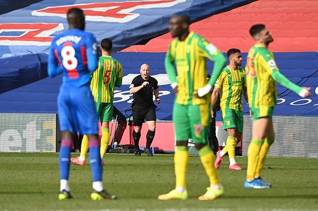 image Relegation-threatened West Brom lose to Palace