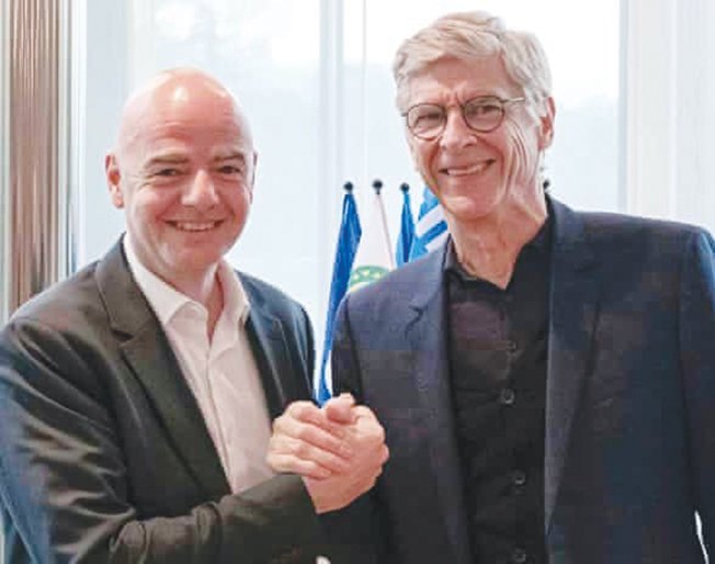 Wenger to lead FIFA task force on player welfare