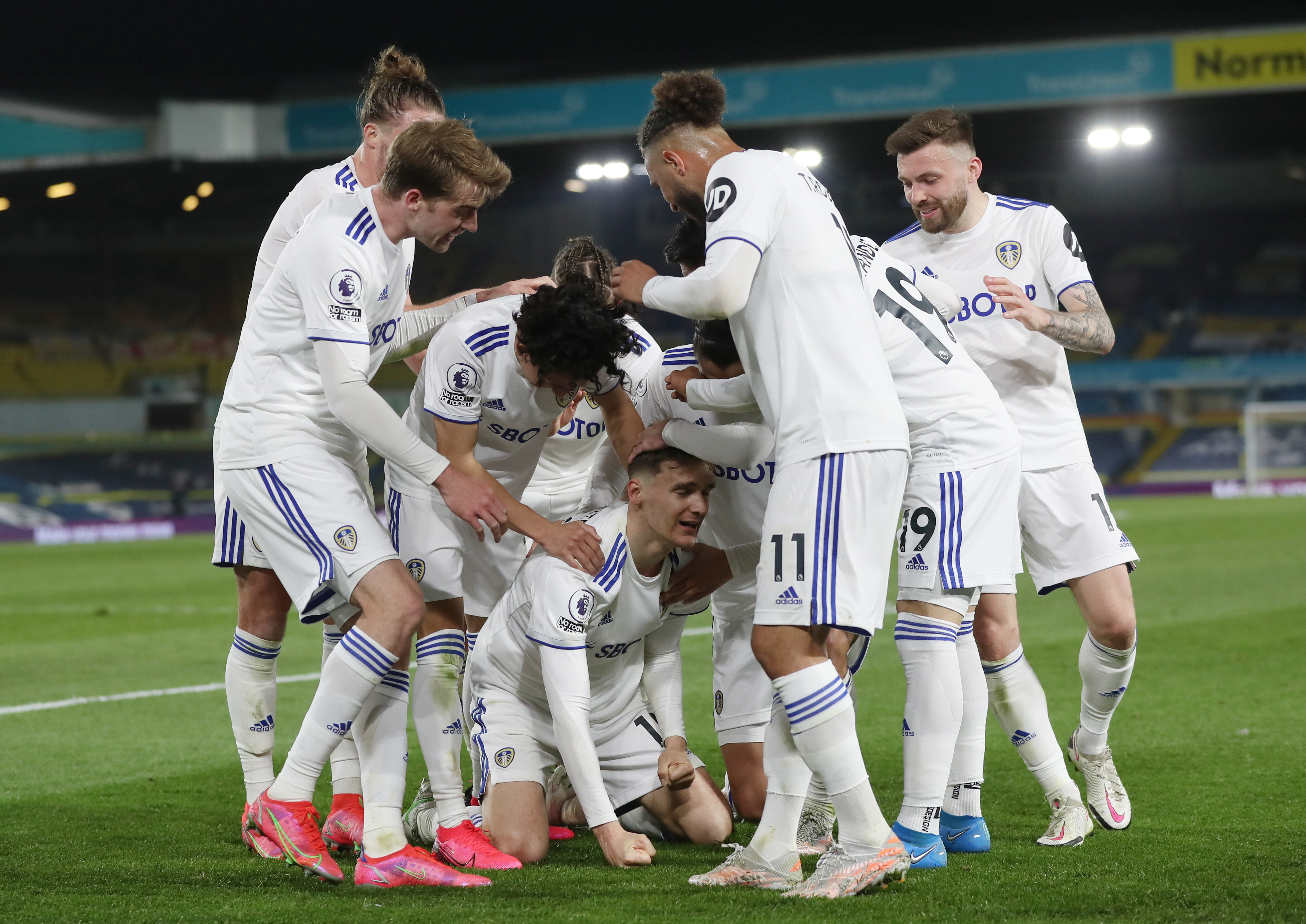 image Late Llorente header earns Leeds draw with Liverpool