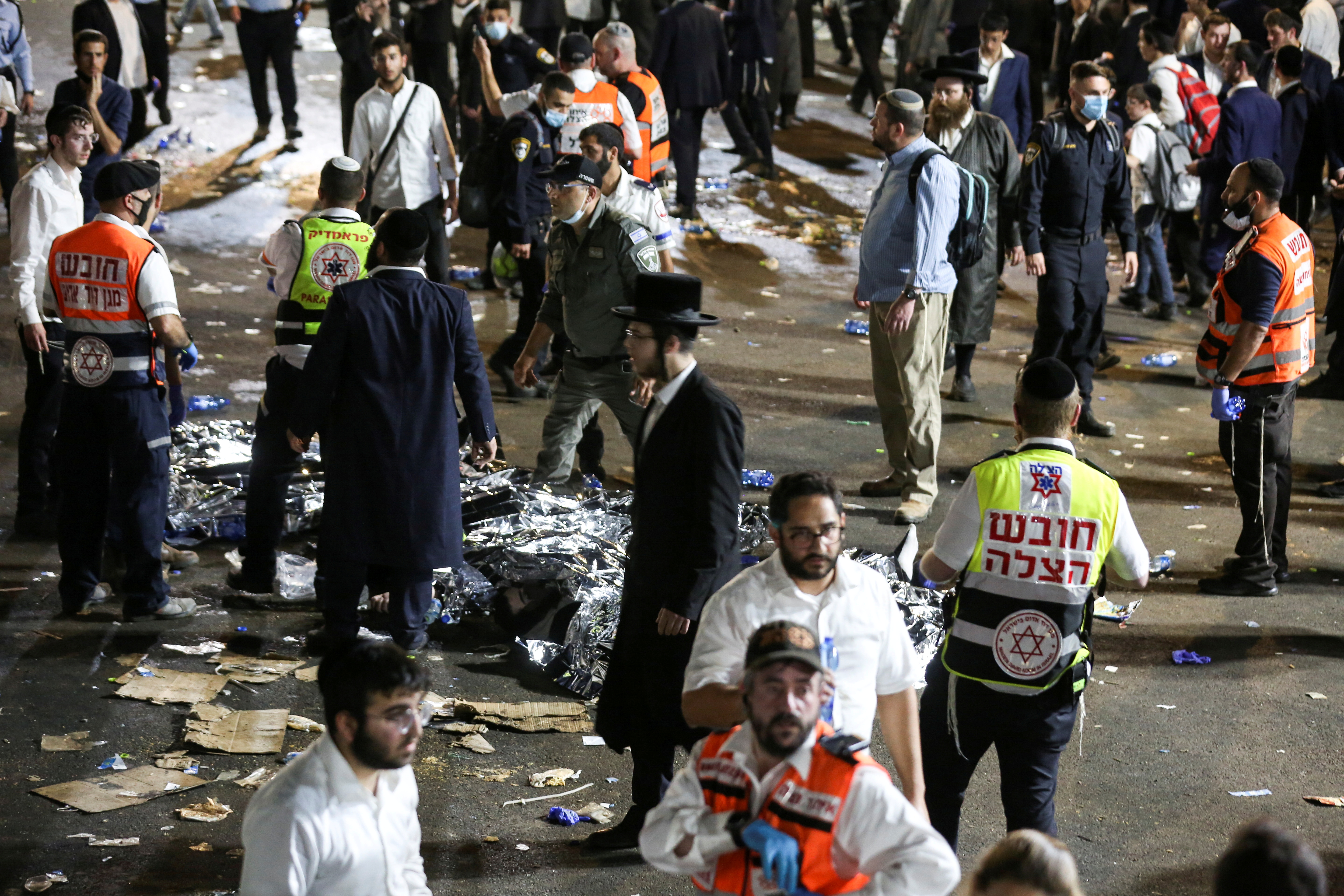 image Crush at Israeli religious festival kills 44