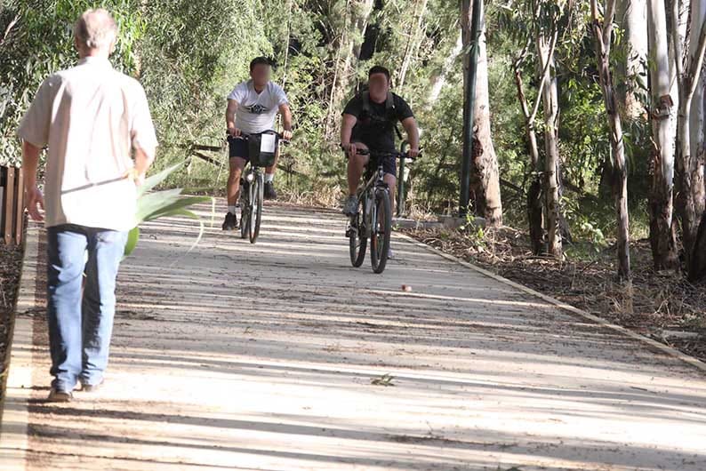 feature andria main pic the pedieos park is popular with joggers cyclists and walkers