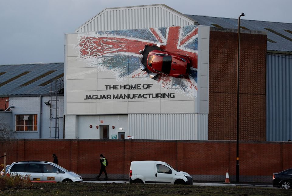 image Jaguar Land Rover output at two UK plants hit by chips shortage