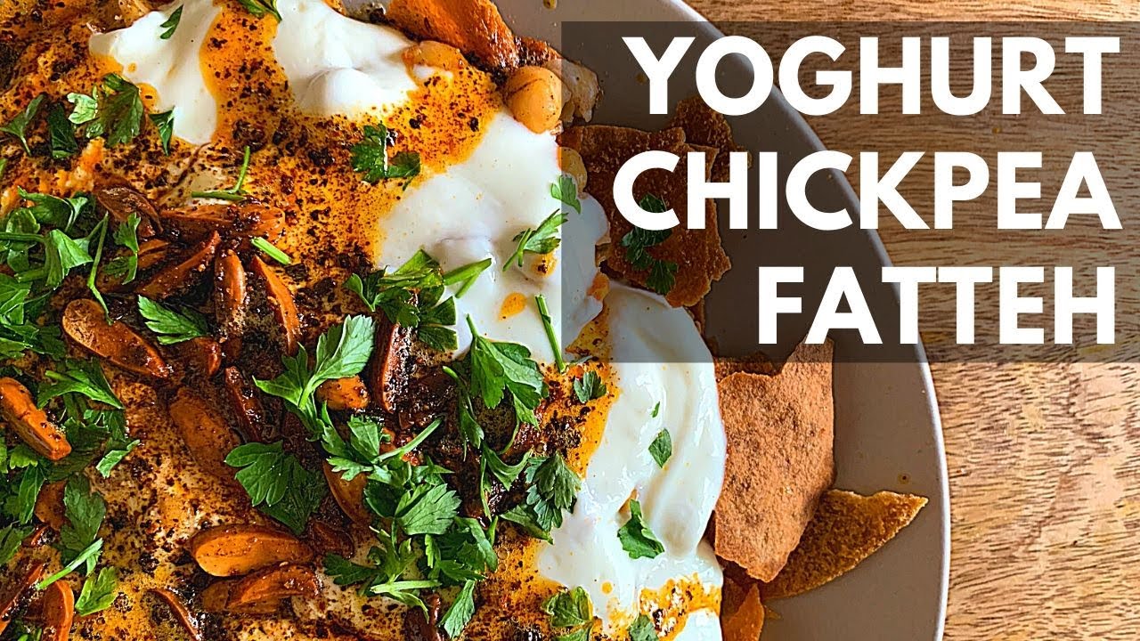 image Classic Levantine Yoghurt Chickpea Fatteh