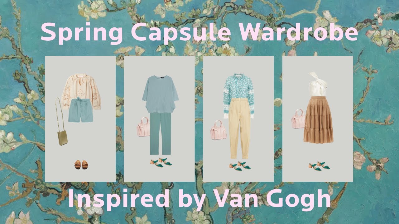 image 22 interchangeable spring outfit ideas, inspired by Van Gogh