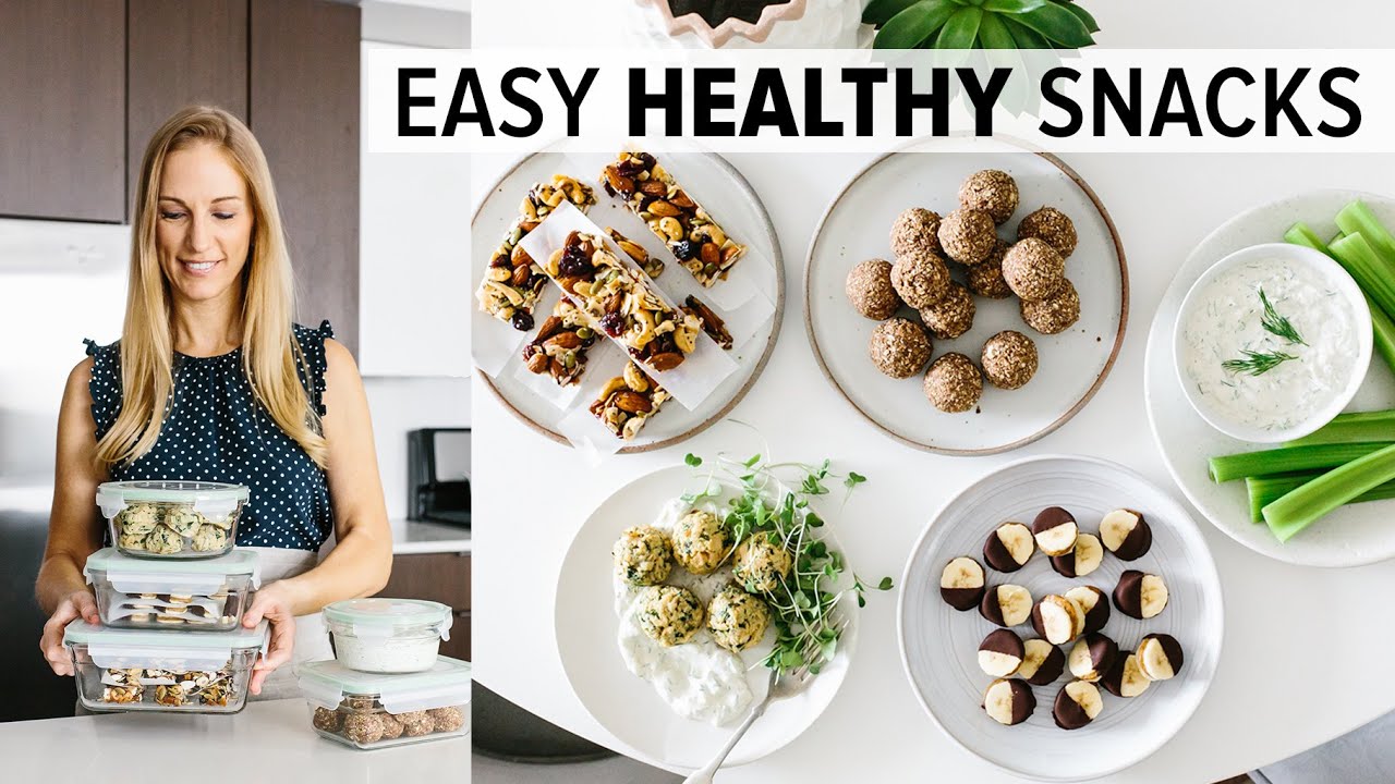 image Healthy snack ideas to tame the mid-meal munchies