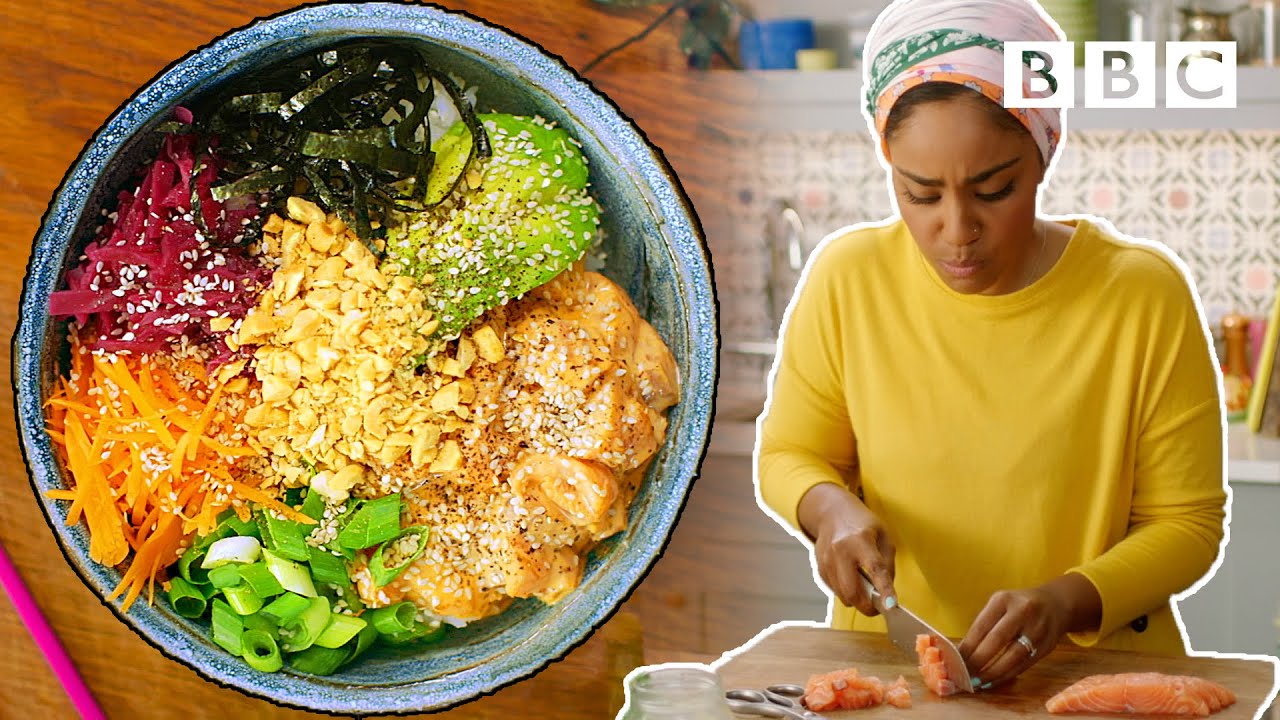image Nadiya Hussain&#8217;s 15-minute Poke Bowl with Salmon