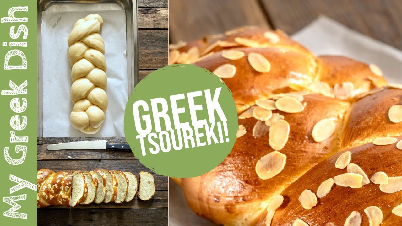 cover Tsoureki: how to make braided Greek Easter bread
