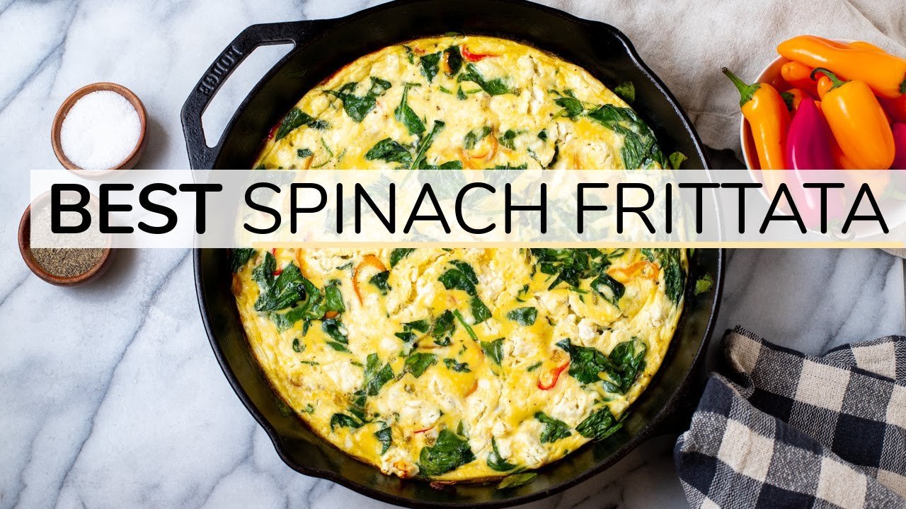 image Week-day quick, easy and healthy Spinach Frittata
