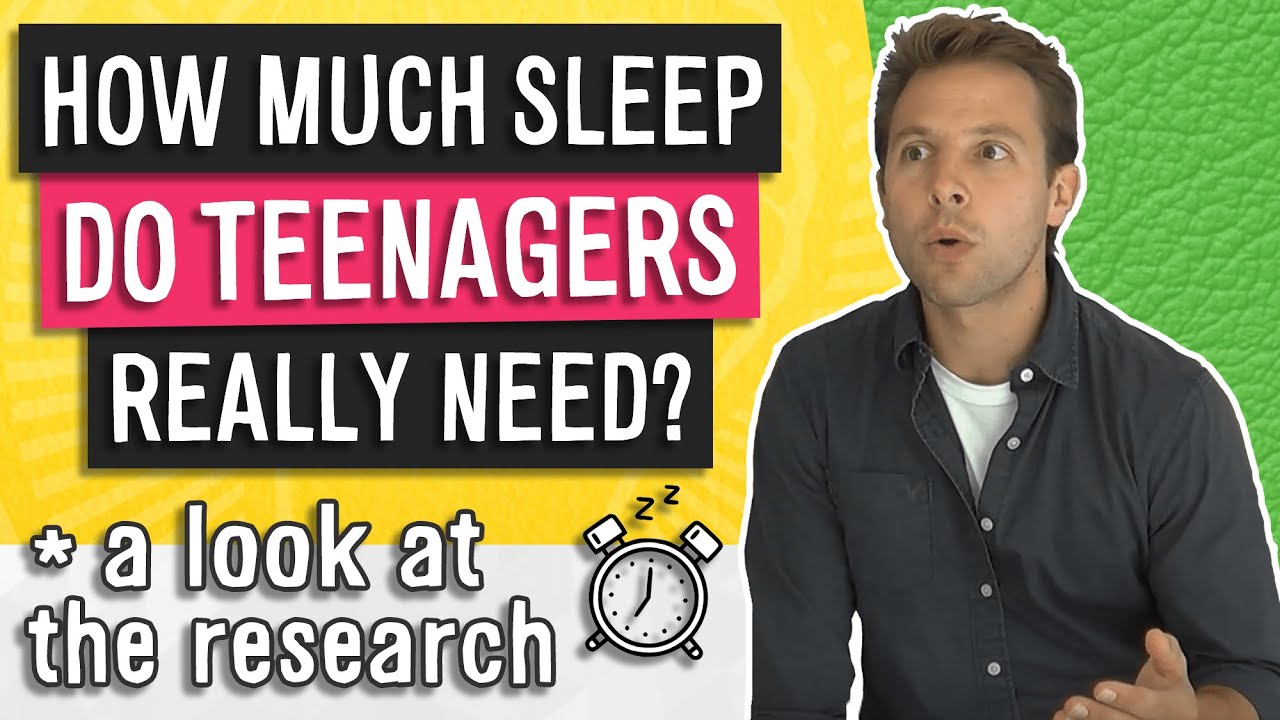 image The science on how much sleep teenagers truly need