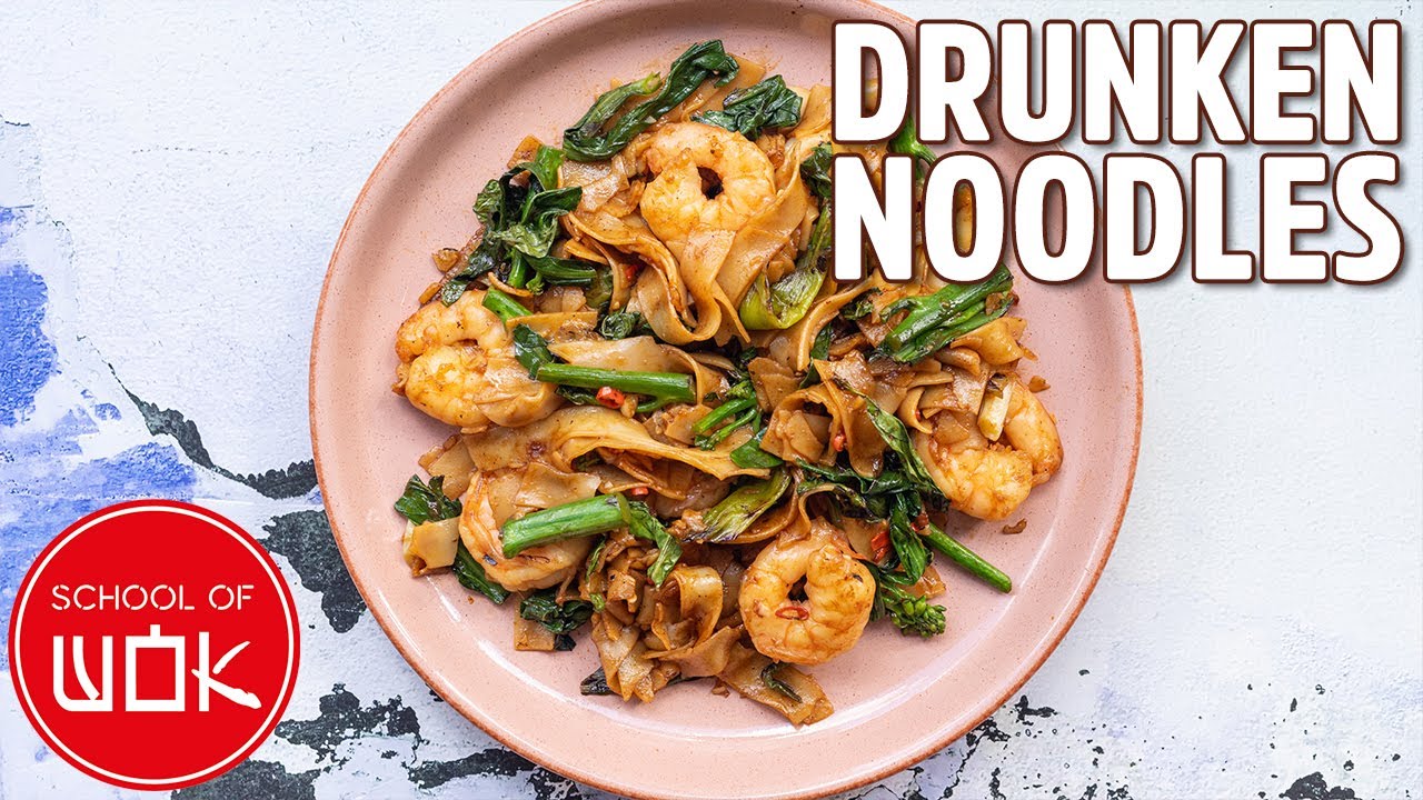 image Pad Kee Mao: Drunken Noodles for a quiet night at home