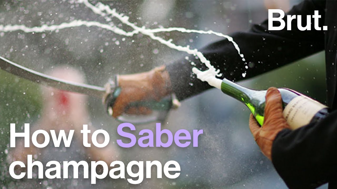 image Flute force: how to sabre a bottle of champagne